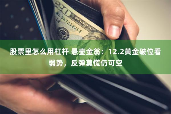 股票里怎么用杠杆 悬壶金翁：12.2黄金破位看弱势，反弹莫慌仍可空