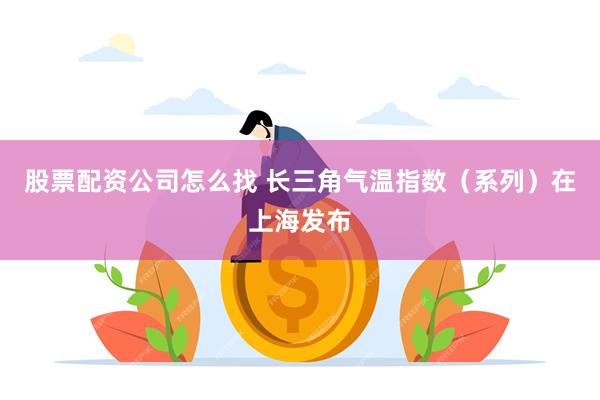 股票配资公司怎么找 长三角气温指数（系列）在上海发布